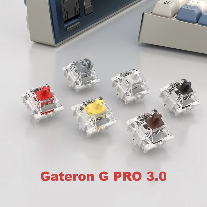 Gateron Switch Linear Tactile - GATERON G Yellow Pro 3,0 RGB