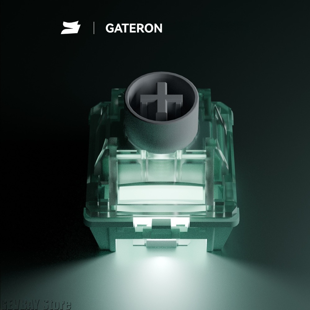 Hall Effect Magnetic Switch Keyboard - GATERON-interruptor Ultra magnético de Jade, configuración