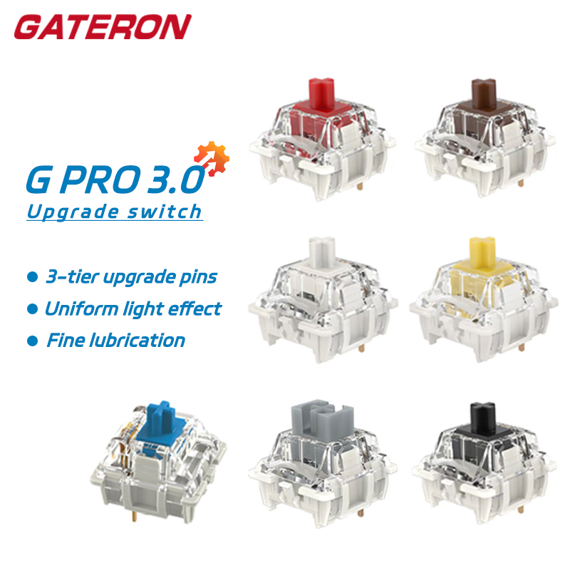 Gateron Switch Linear Tactile - GATERON G Pro V3 3,0 Pro