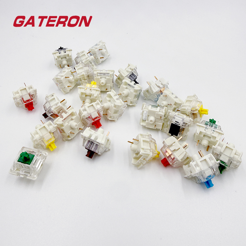 Gateron Switch Linear Tactile - Interruptores Gateron para Teclado Mecánico KS-9,