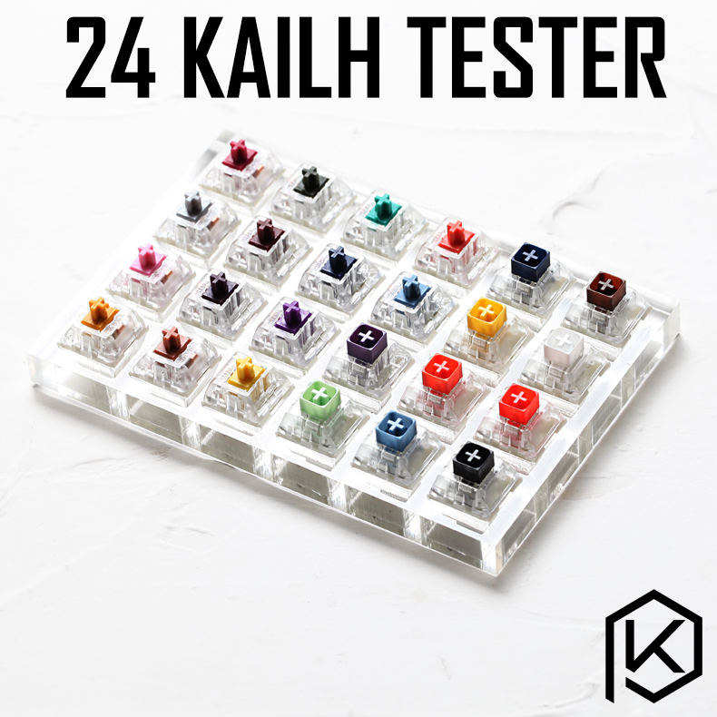 Switch Tester Mechanical 24 Keys - Interruptores de prueba de 24 interruptores