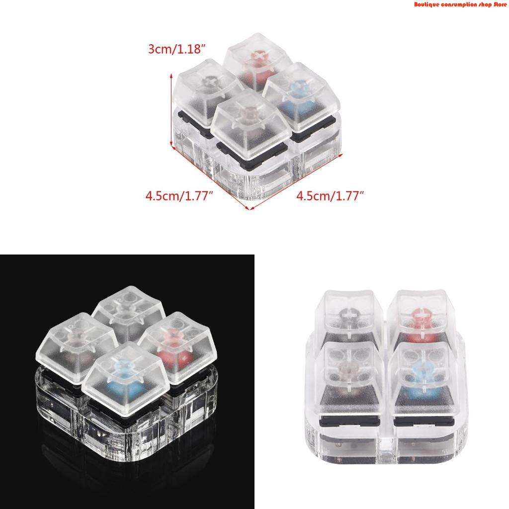 Cherry Mx Switch Blue Brown Red - Probador teclado mecánico L9NA, negro, rojo,