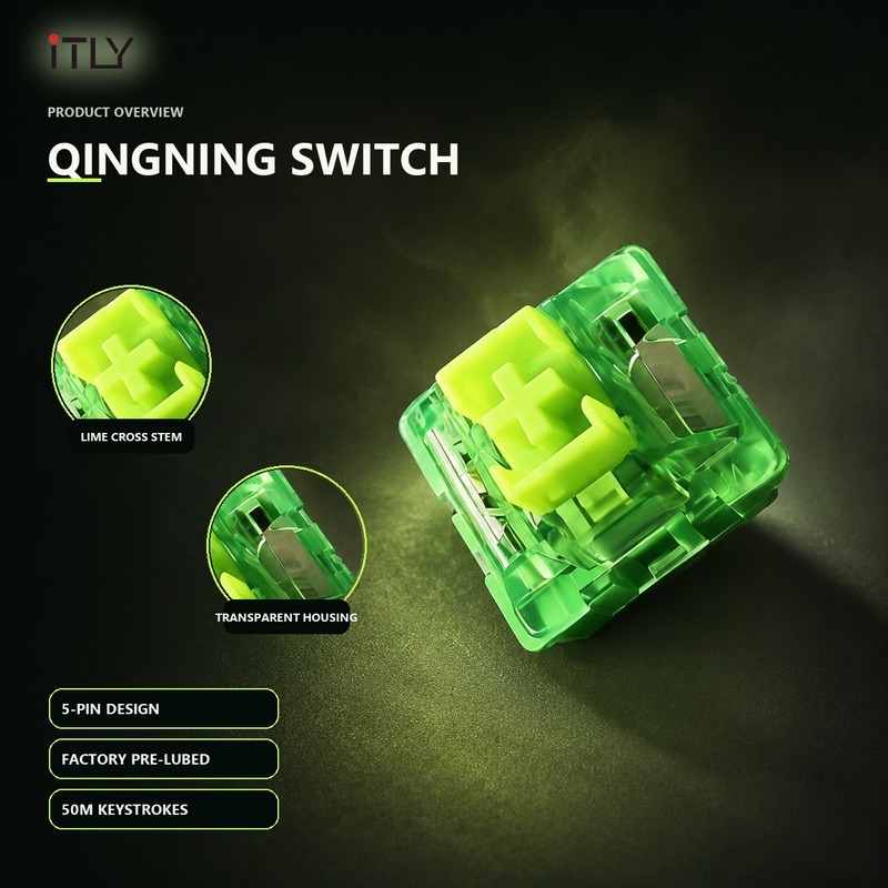 Interruptores lineales silenci - Silent Switch Mechanical Keyboard reseña y precio