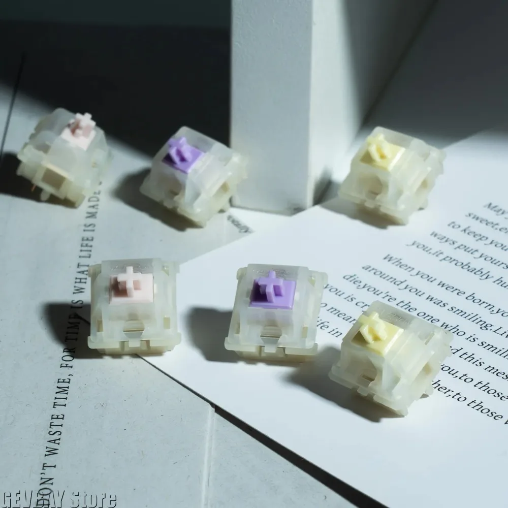 10 unidades/paquete de interru - Gateron Switch Linear Tactile reseña y precio