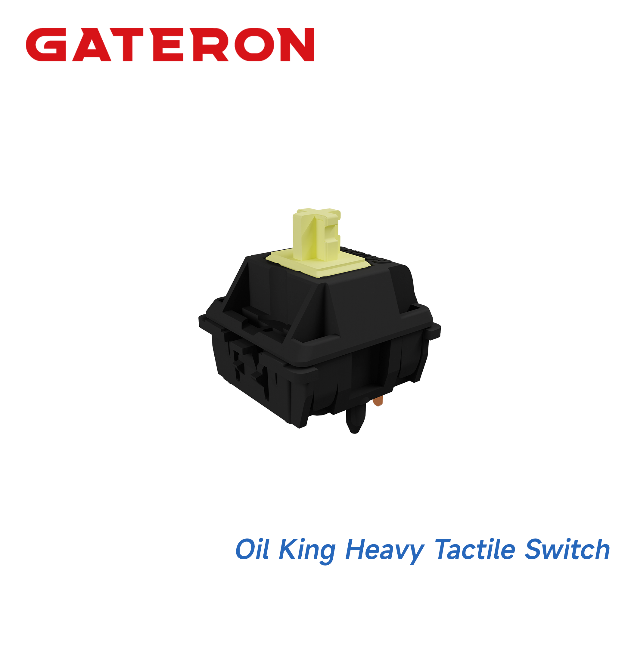Interruptores GATERON Oil King - Gateron Switch Linear Tactile reseña y precio