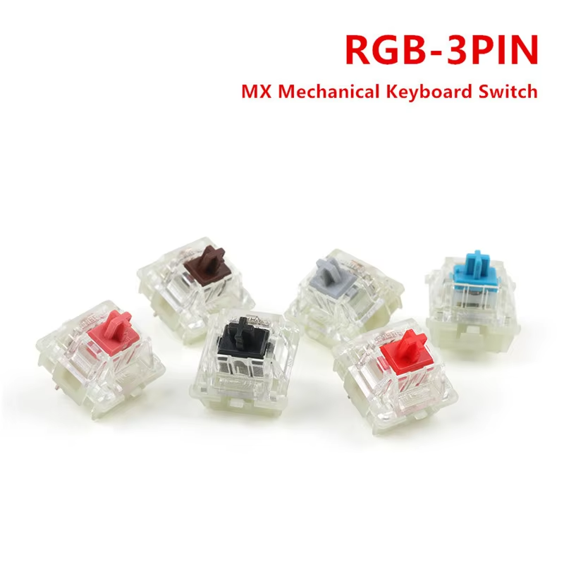Interruptor de Teclado Mecánic - Cherry Mx Switch Blue Brown Red reseña y precio