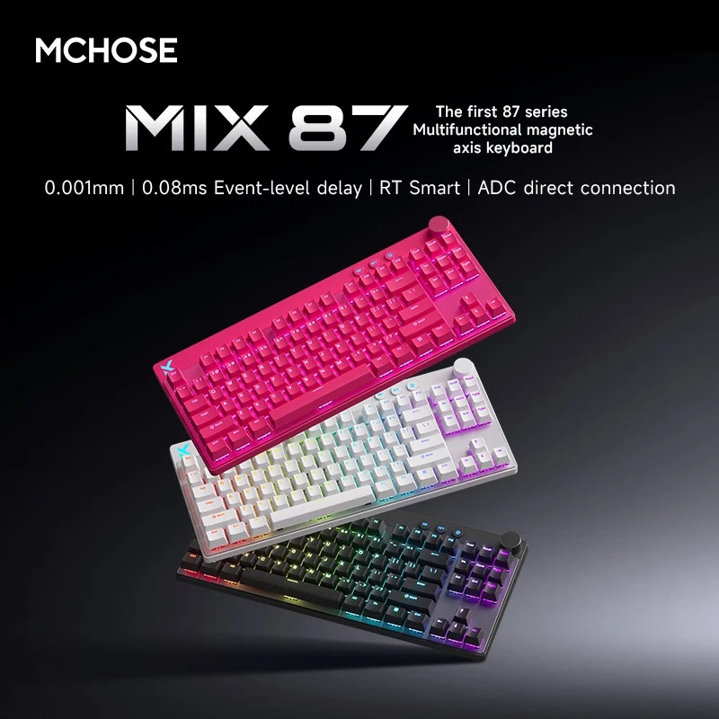 Teclado para juegos MCHOSE Mix - Hall Effect Magnetic Switch Keyboard reseña y precio