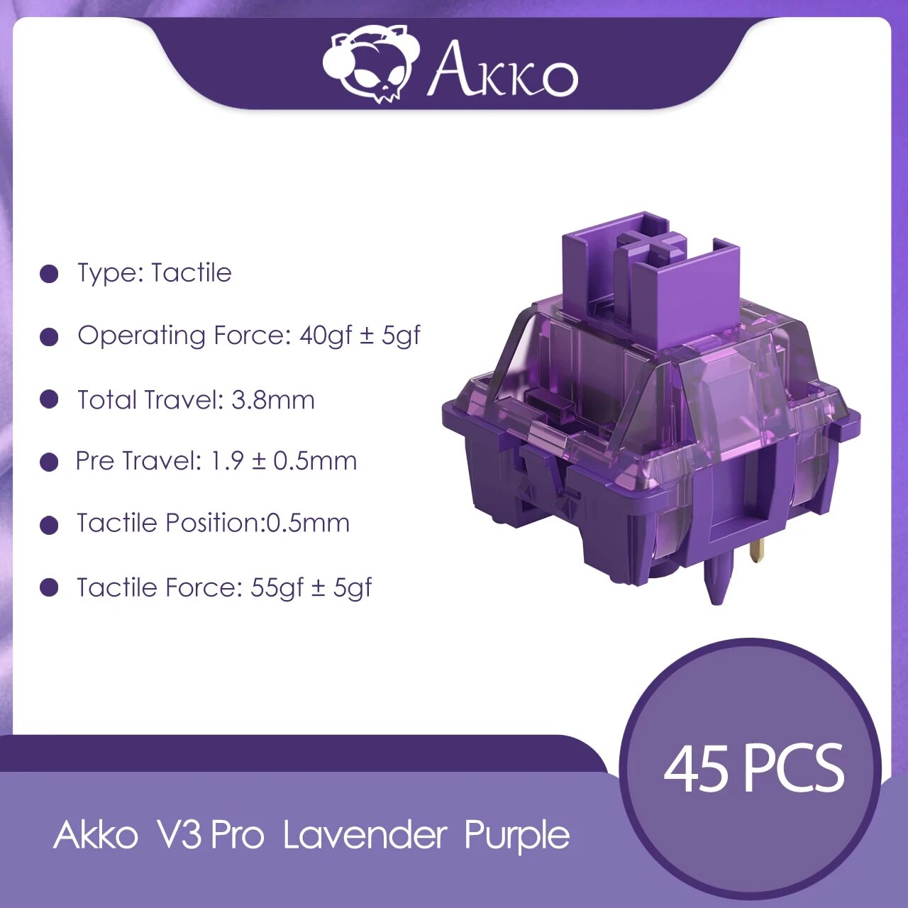 Akko V3 Pro interruptores táct - Gateron Switch Linear Tactile reseña y precio