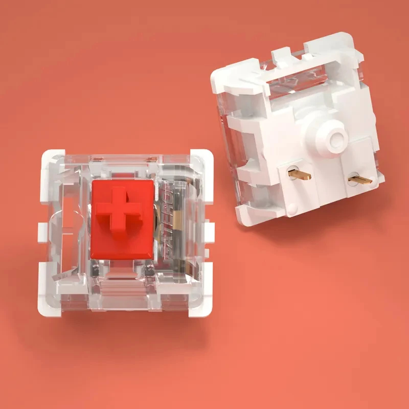 Gateron-interruptores de tecla - Cherry Mx Switch Blue Brown Red reseña y precio