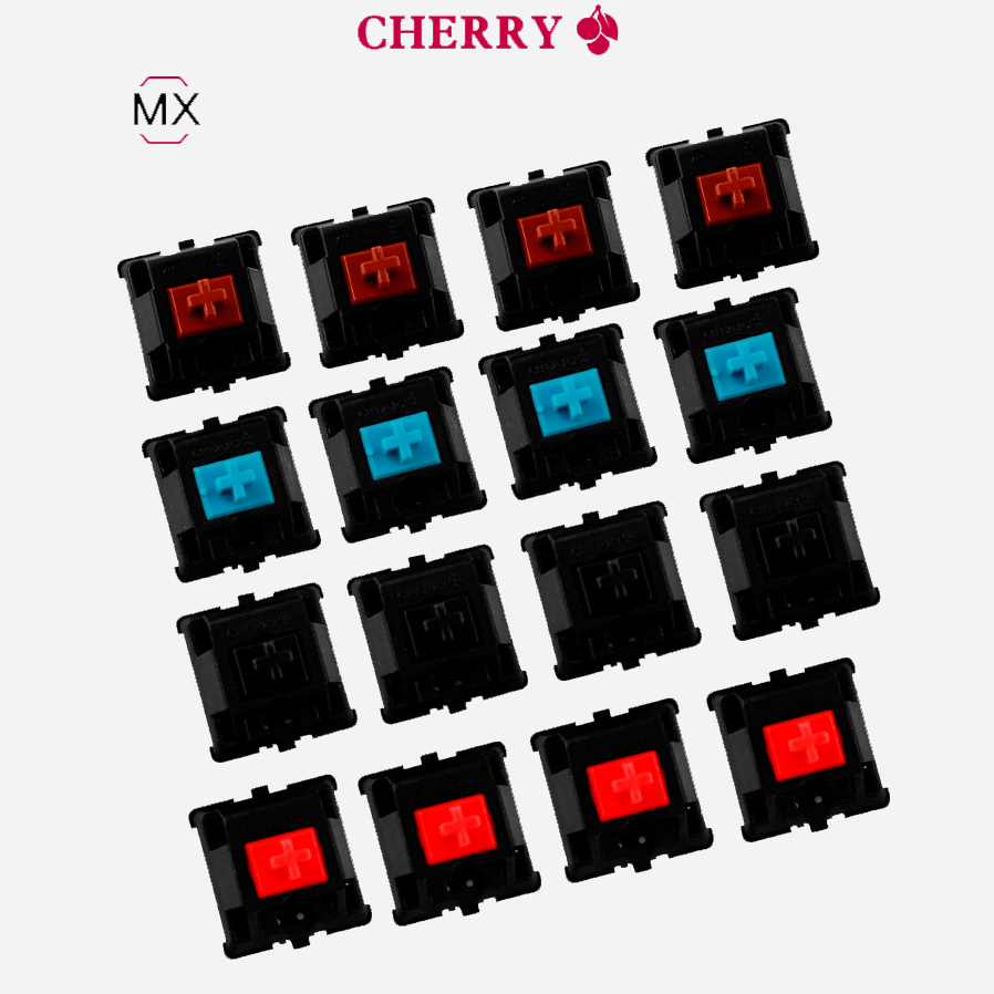 Interruptor mecánico MX Cherry - Cherry Mx Switch Blue Brown Red reseña y precio