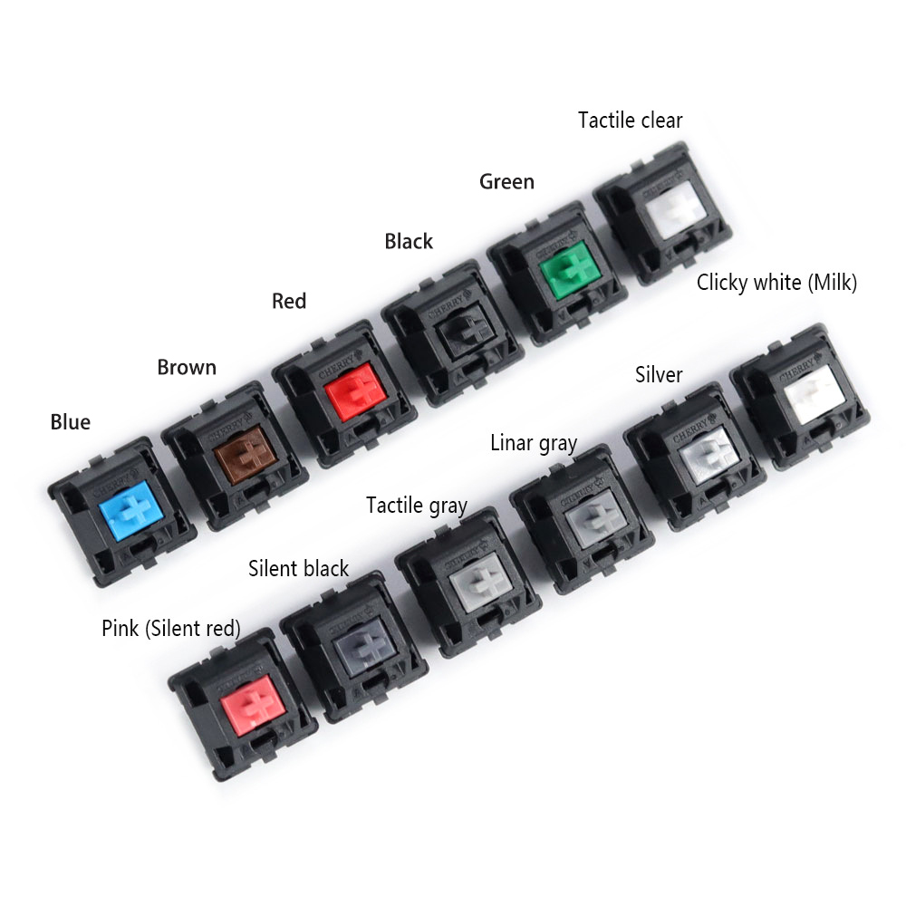 Interruptor mecánico MX Cherry - Cherry Mx Switch Blue Brown Red reseña y precio