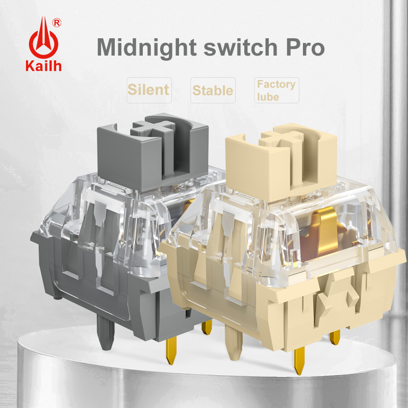 Kailh Midnight Pro teclado int - Hot Swap Keyboard Switch 5 Pin reseña y precio