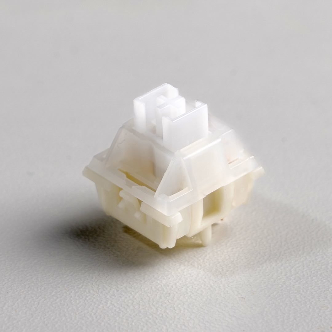 KeyGeek-interruptor lineal RAW - Keyboard Switch Lubed Linear 45G reseña y precio
