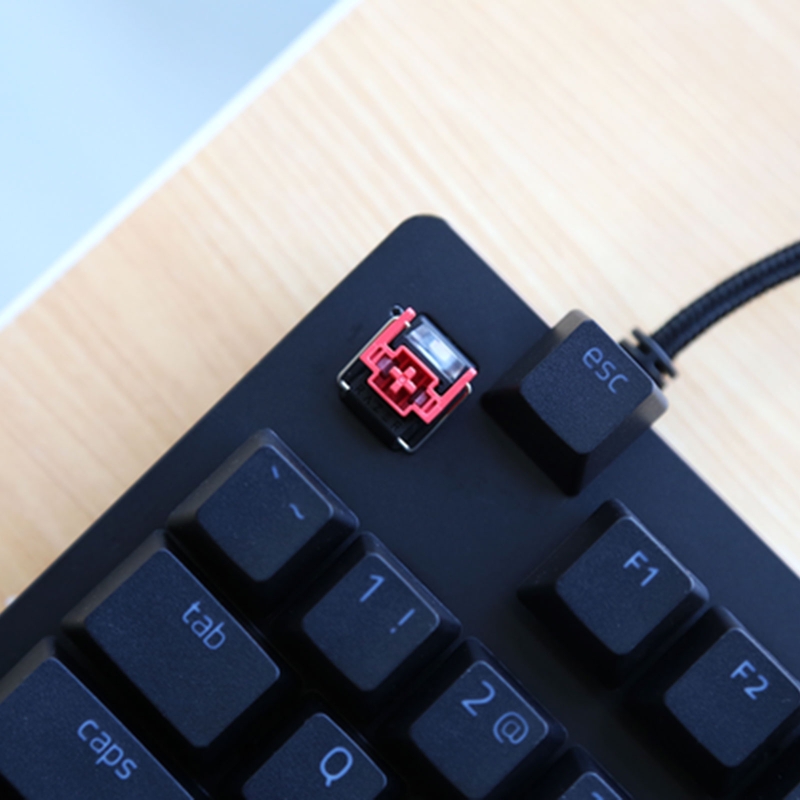 Interruptores ópticos rojos pa - Optical Switch Keyboard Hotswap reseña y precio
