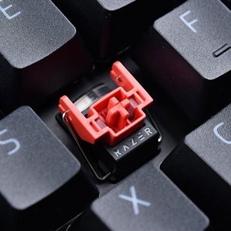 Interruptores ópticos rojos pa - Optical Switch Keyboard Hotswap reseña y precio
