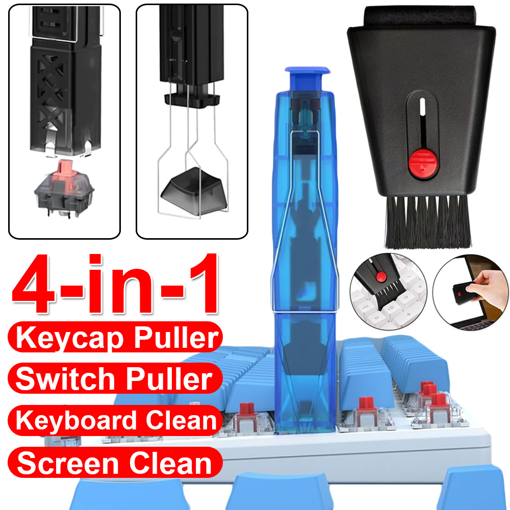 Kit de limpieza DIY 4 en 1: Ex - Switch Puller Keycap Puller Kit reseña y precio