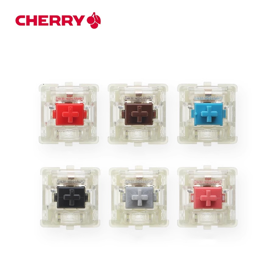 4 unids/pack Original Cherry M - Cherry Mx Switch Blue Brown Red reseña y precio