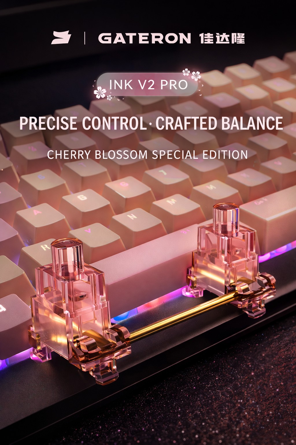 Estabilizador Gateron INK V2 P - Keyboard Stabilizer Screw In reseña y precio