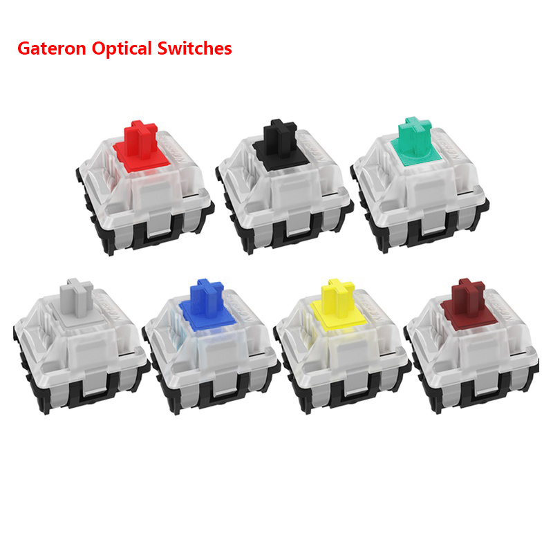 Interruptor óptico Gateron par - Gateron Switch Linear Tactile reseña y precio