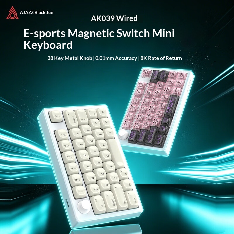 Teclado para Juegos Ajazz AK03 - Hall Effect Magnetic Switch Keyboard reseña y precio