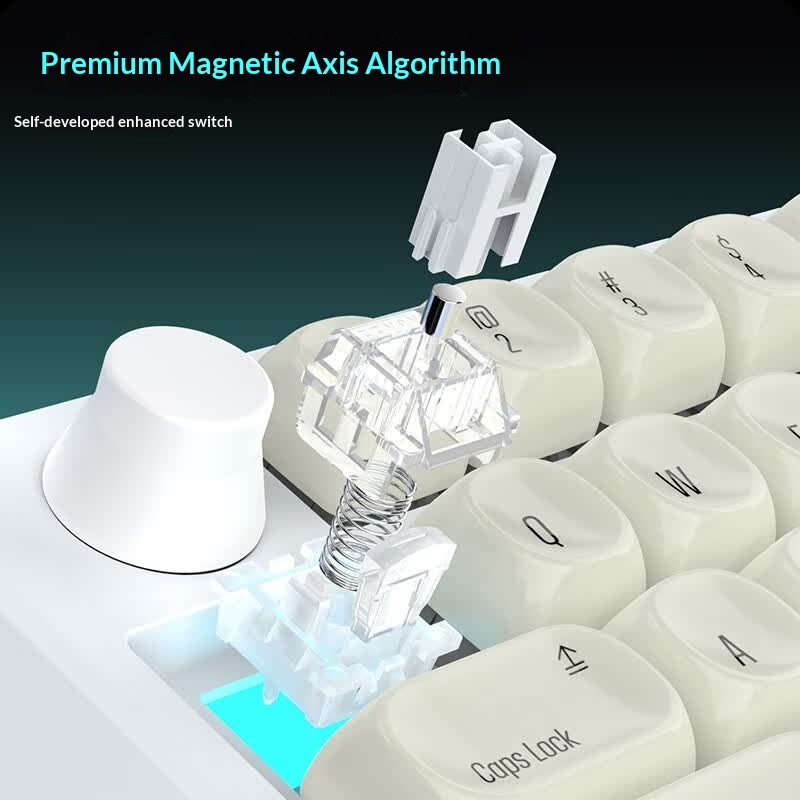 Teclado para Juegos Ajazz AK03 - Hall Effect Magnetic Switch Keyboard reseña y precio