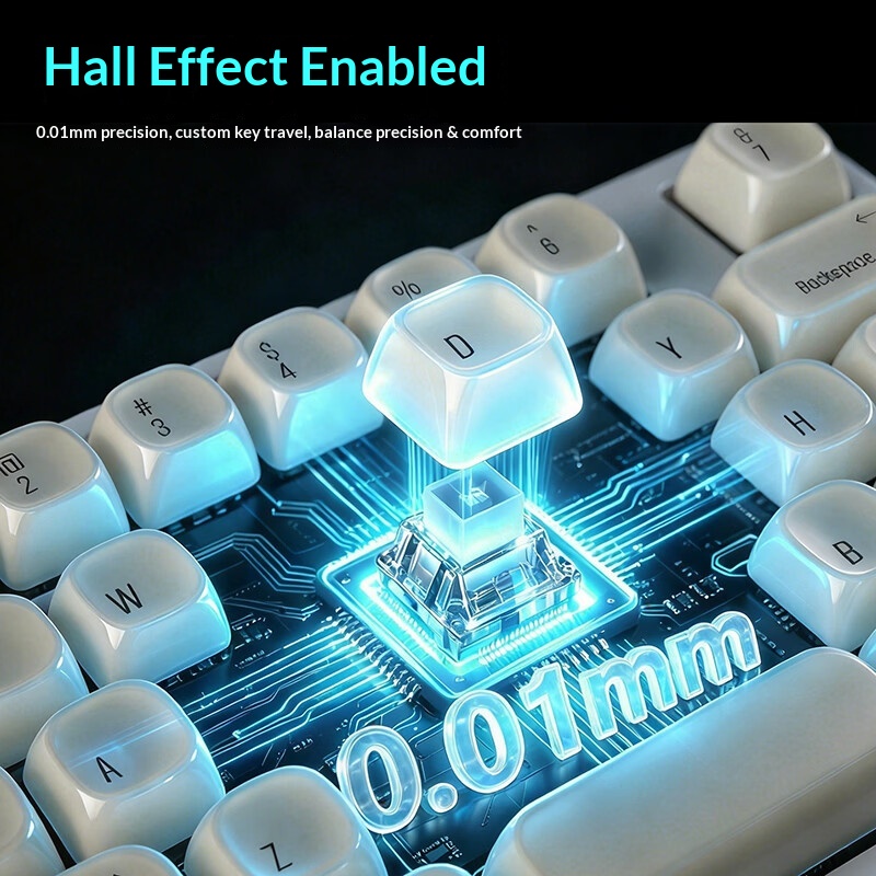 Teclado para Juegos Ajazz AK03 - Hall Effect Magnetic Switch Keyboard reseña y precio