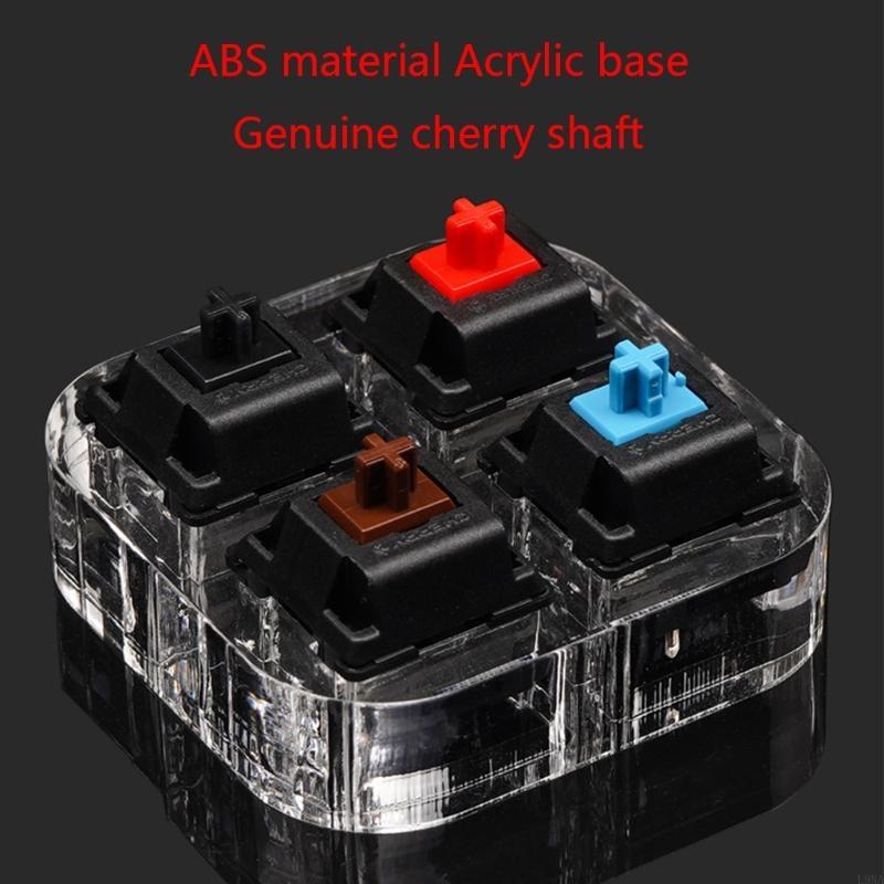 Probador teclado mecánico L9NA - Cherry Mx Switch Blue Brown Red reseña y precio