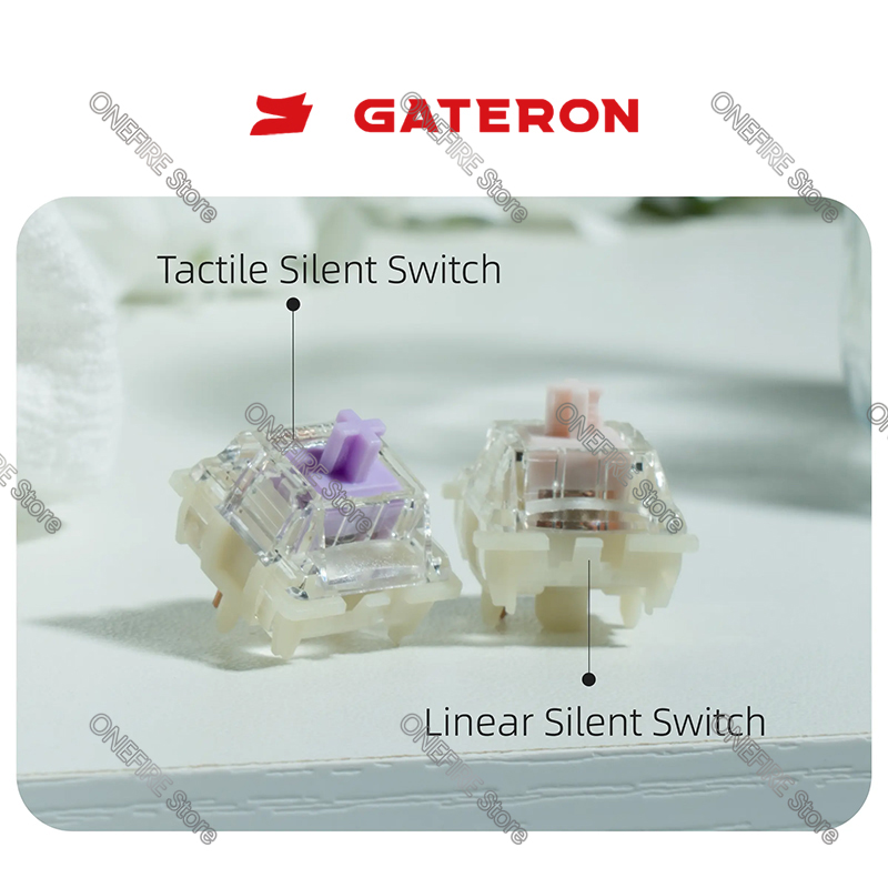 Interruptores GATERON KS-9 Sil - Gateron Switch Linear Tactile reseña y precio
