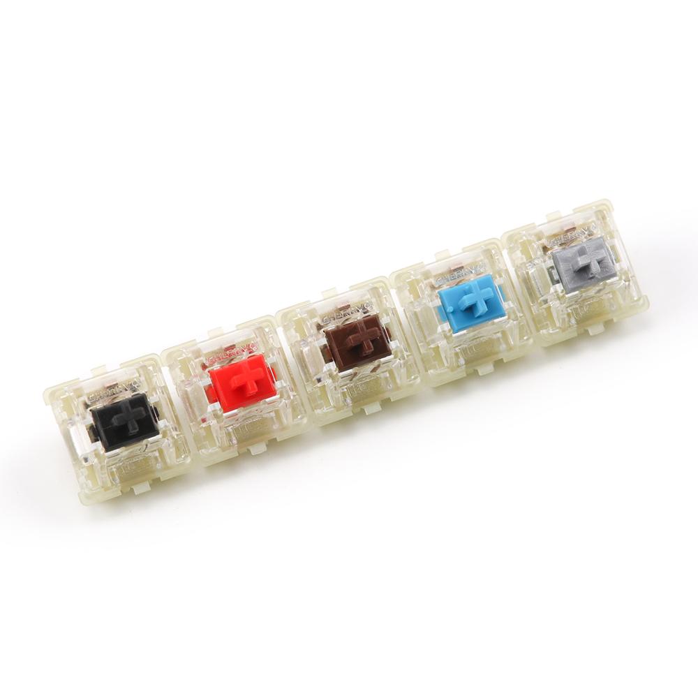 Interruptor de teclado mecánic - Cherry Mx Switch Blue Brown Red reseña y precio