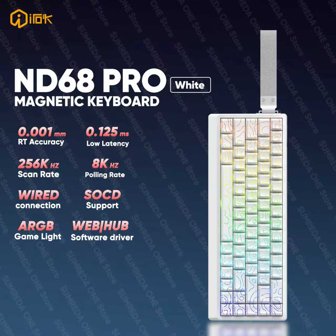 Teclado Mecánico para Juegos I - Hall Effect Magnetic Switch Keyboard reseña y precio