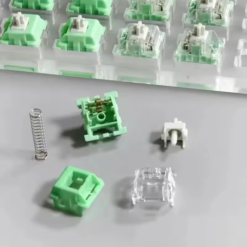 Interruptor KTT de jade blanco - Keyboard Switch Lubed Linear 45G reseña y precio