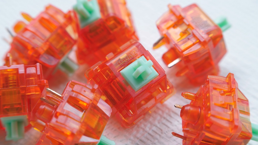 Interruptor EQUALZ Tangerine V - Hot Swap Keyboard Switch 5 Pin reseña y precio